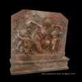 3D Art decorative wall carving figure sculpture natural marble stone relief